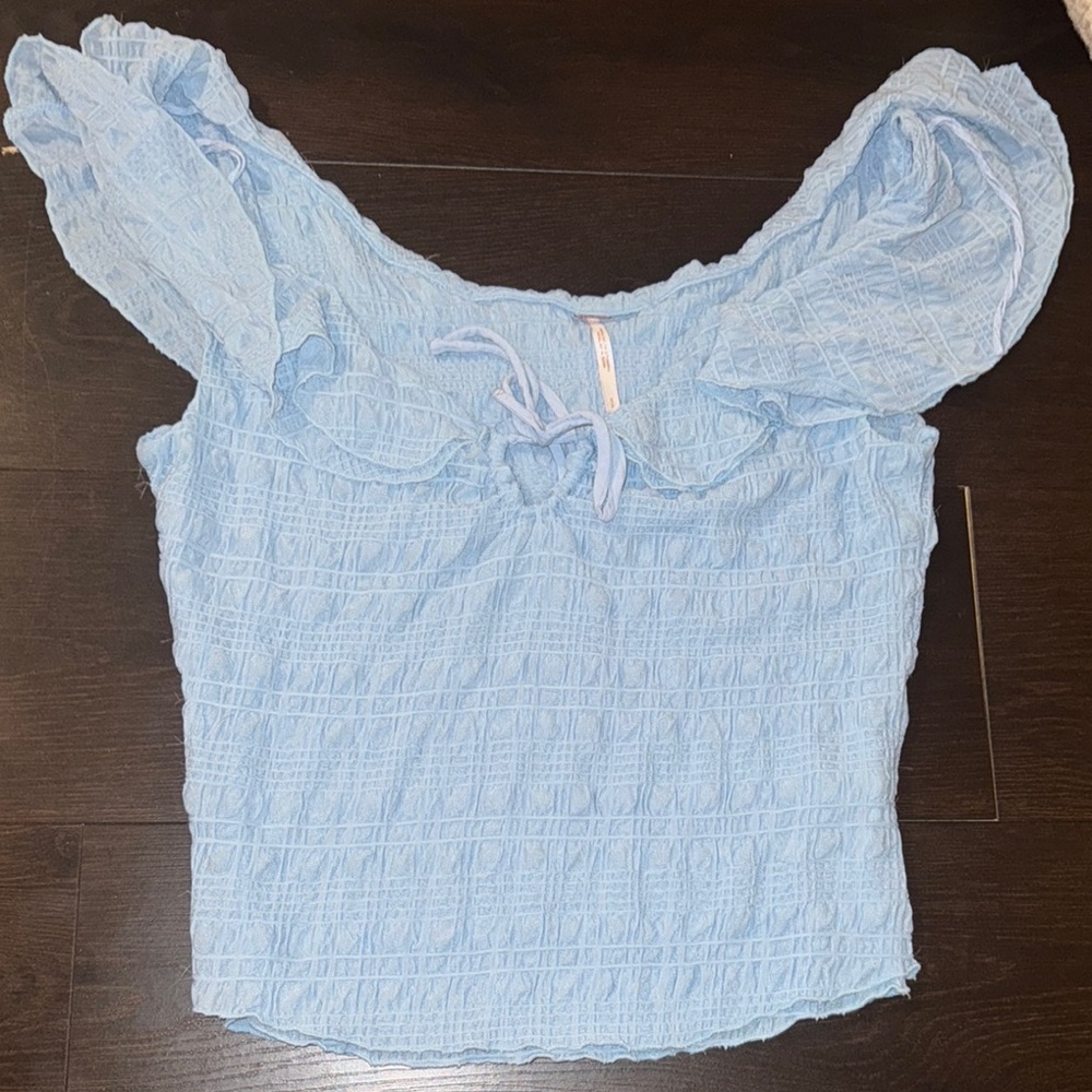 Light Blue Women's Top